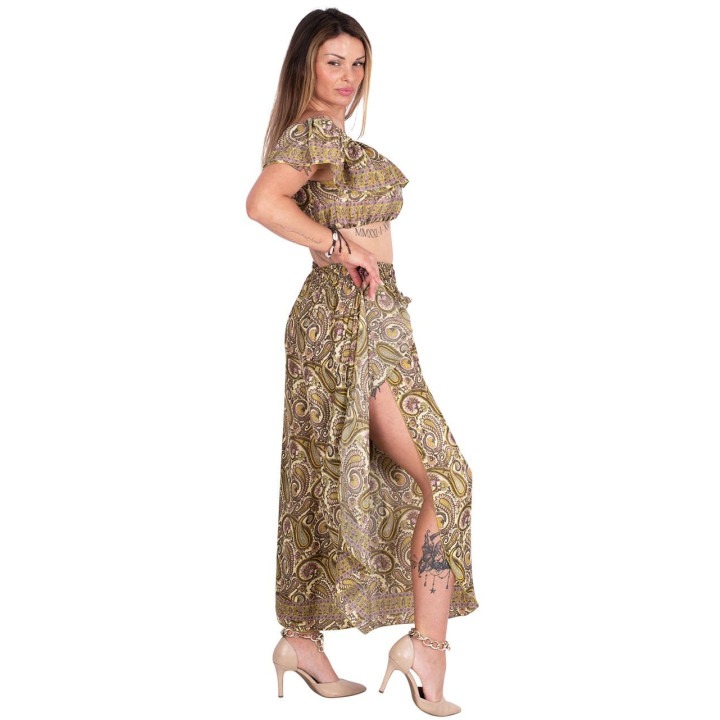 KM0301C - Pantalon Amplio Tajo