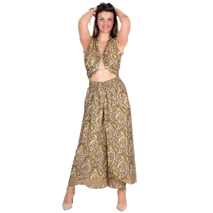 KM0301C - Pantalon Amplio Tajo