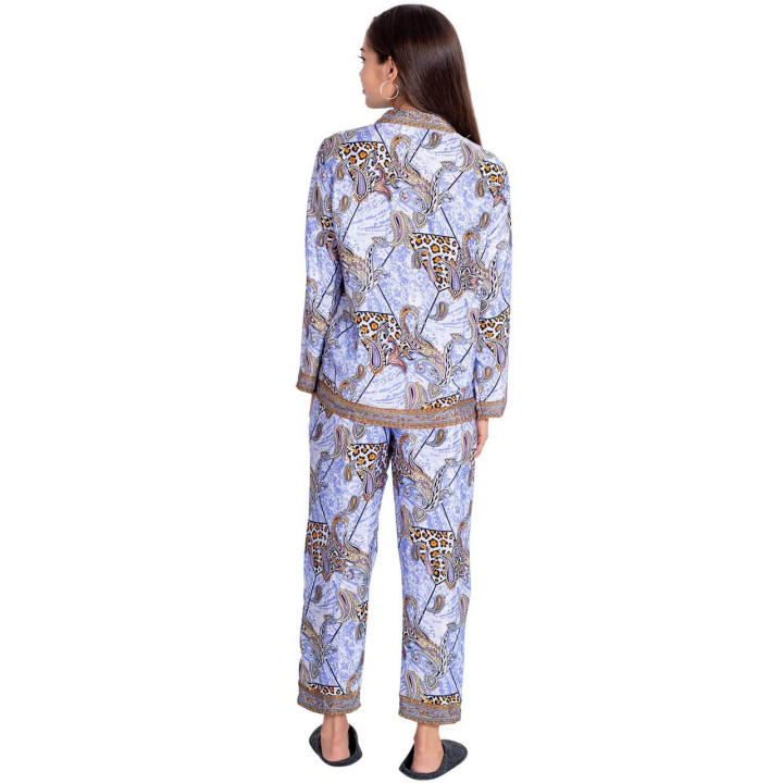 KM0821B – 2-teiliger Seidenpyjama