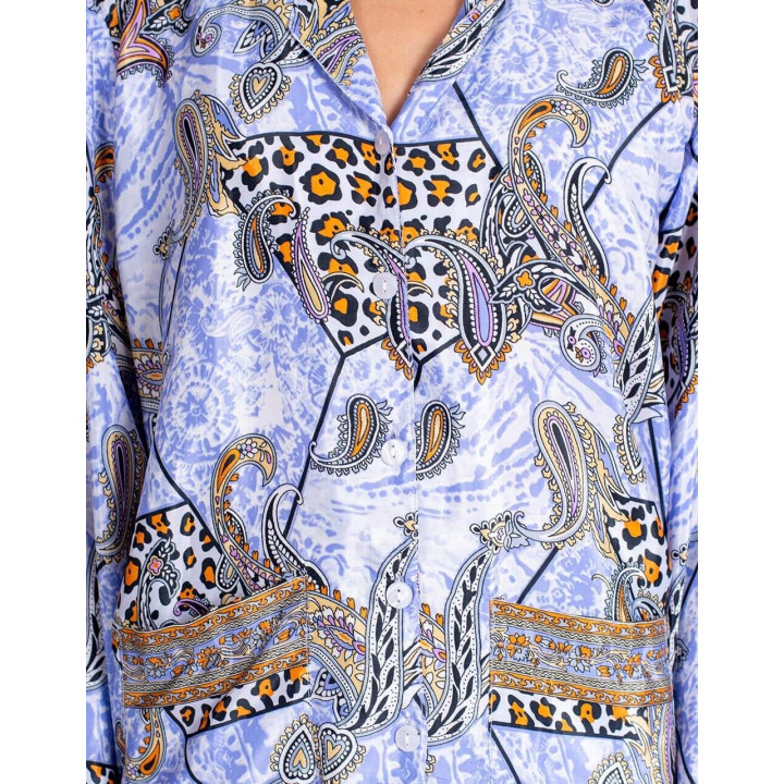 KM0821B – 2-teiliger Seidenpyjama