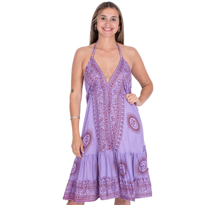KM2013A - Vestido Simbolo Om