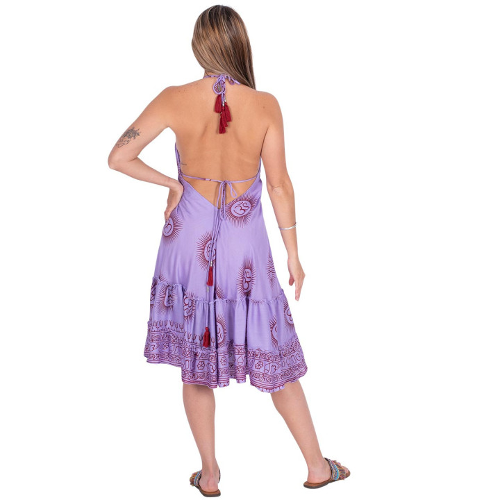 KM2013A - Vestido Simbolo Om
