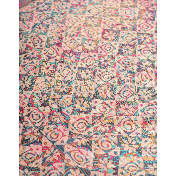 KM2015D - Long Printed Dress
