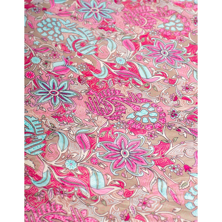 KM2019B - Long Silk Dress