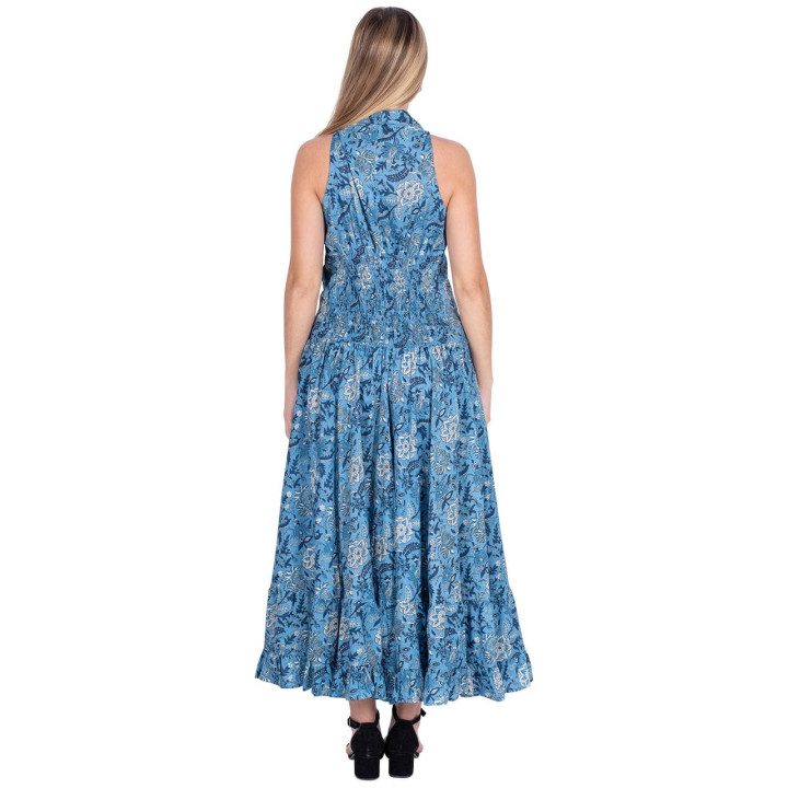 KM2021C - Vestido Largo Algodon