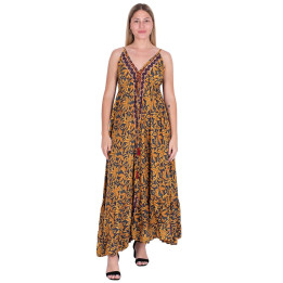 KM2024A - Back Ruffle Dress