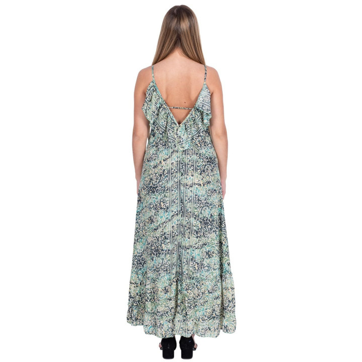 KM2024B - Back Ruffle Dress