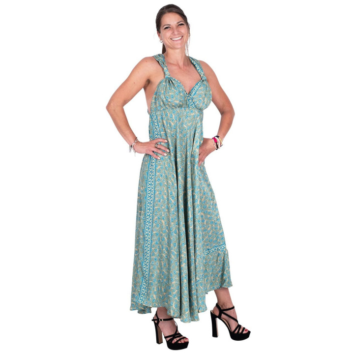 KM2025A - Crossed Straps Dress