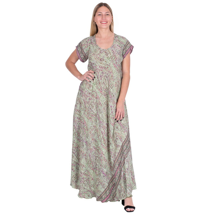KM2026A - Vestido Talla Amplia