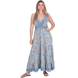 KM2029A - Strapless Empire Dress
