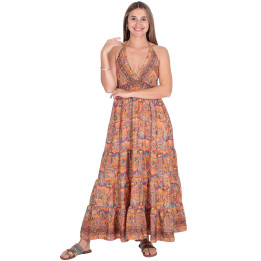 KM2029D – Trägerloses Empire-Kleid