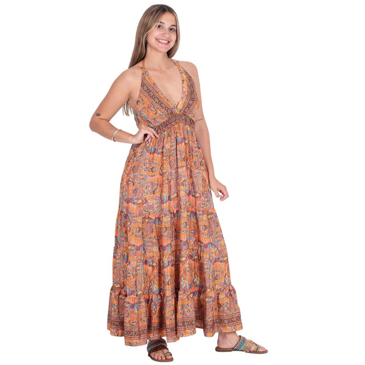 KM2029D – Trägerloses Empire-Kleid
