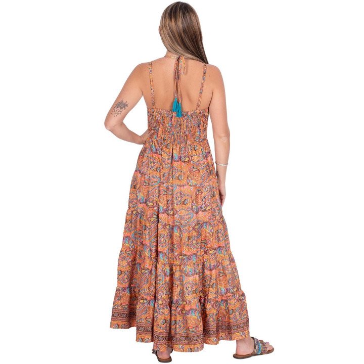 KM2029D – Trägerloses Empire-Kleid
