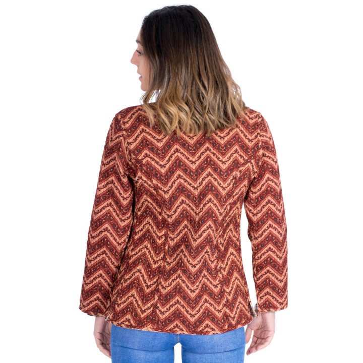 MBA0002C - Jaqueta fina Duas cores