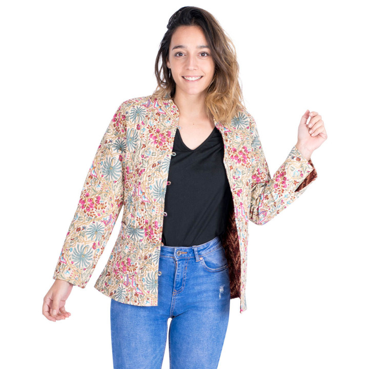 MBA0002C - Jaqueta fina Duas cores