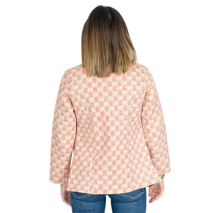 MBA0002E - Jaqueta curta hippie chique