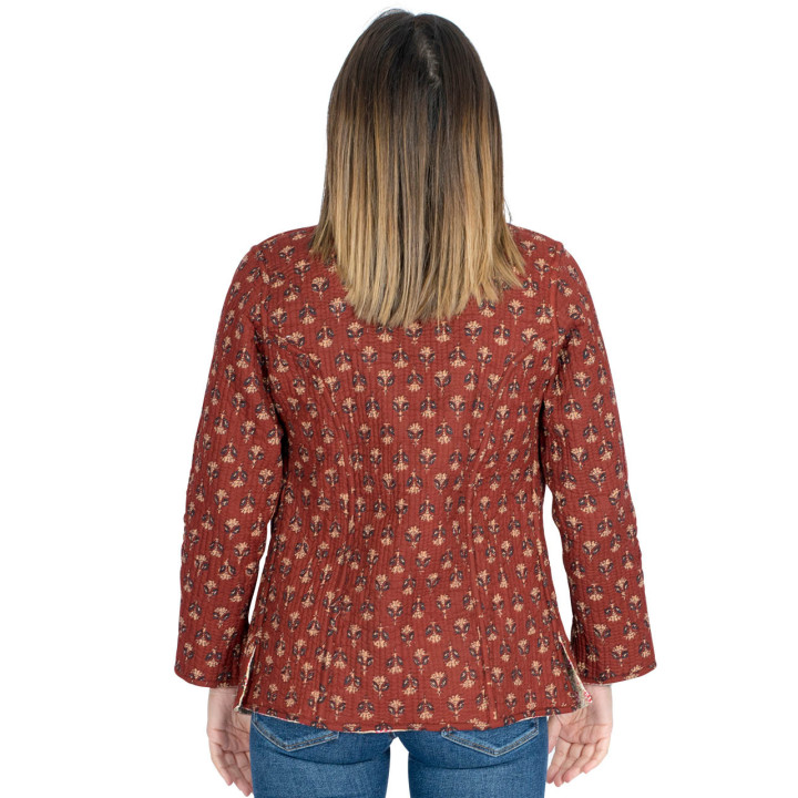 MBA0002E - Jaqueta curta hippie chique