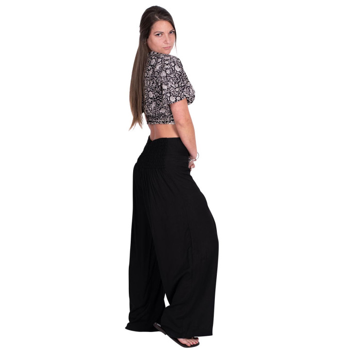 MPA00042 - Pantalon Amplio Negro