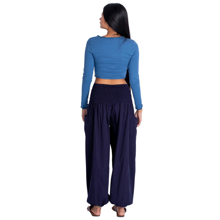 MPA25155 - Bloomer in cotone blu