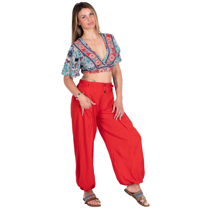 MPA25164 - Bloomer con fiocco rosso