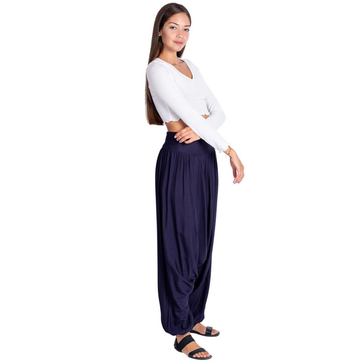 MPA50055 - Blue Harem Pants