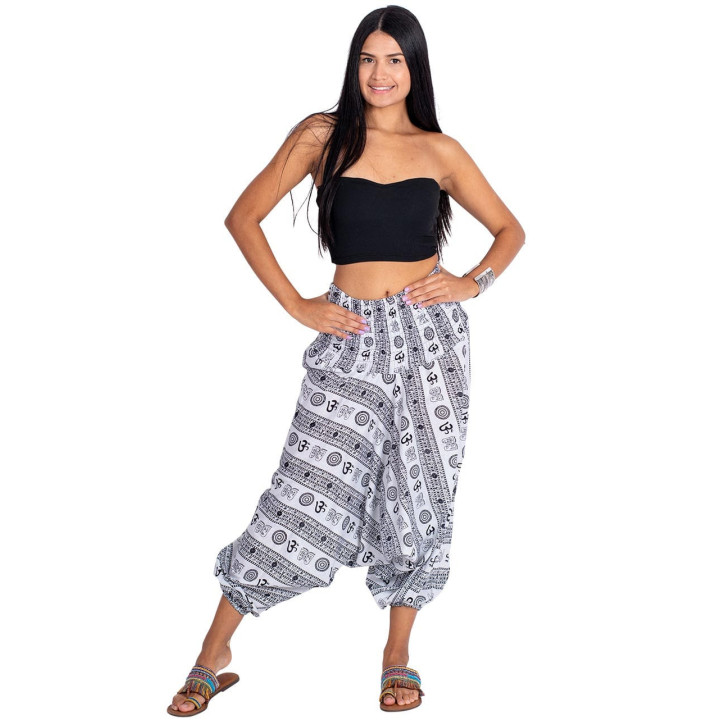 MPA50091 - Pantaloni afghani simbolo Om