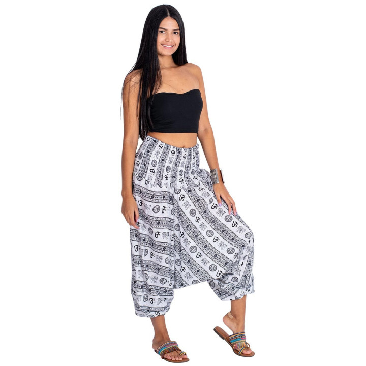 MPA50091 - Pantaloni afghani simbolo Om