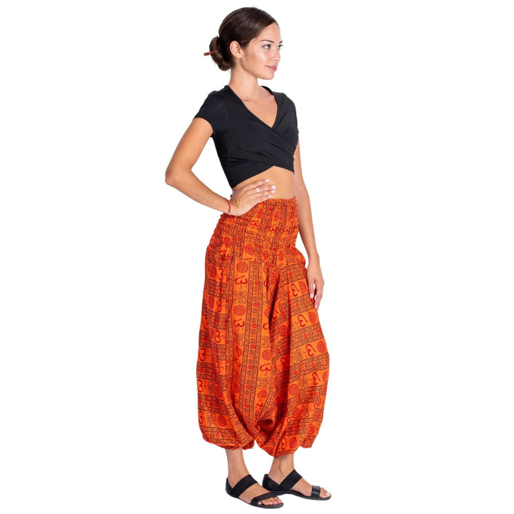 MPA50097 - Orange Afghan Trousers