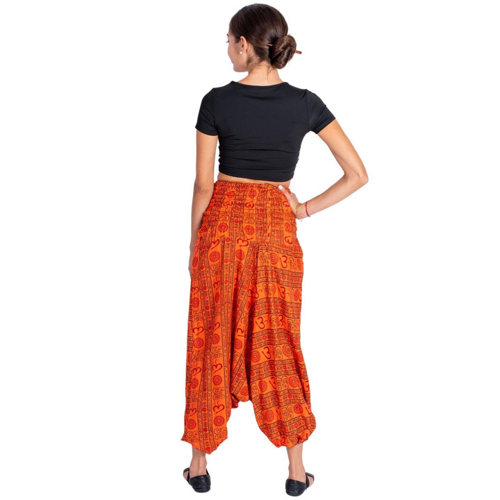 MPA50097 - Orange Afghan Trousers