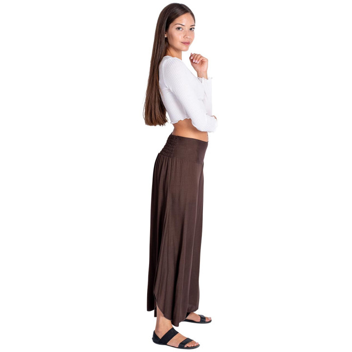MPA75049 - Pantalon Falda Marron