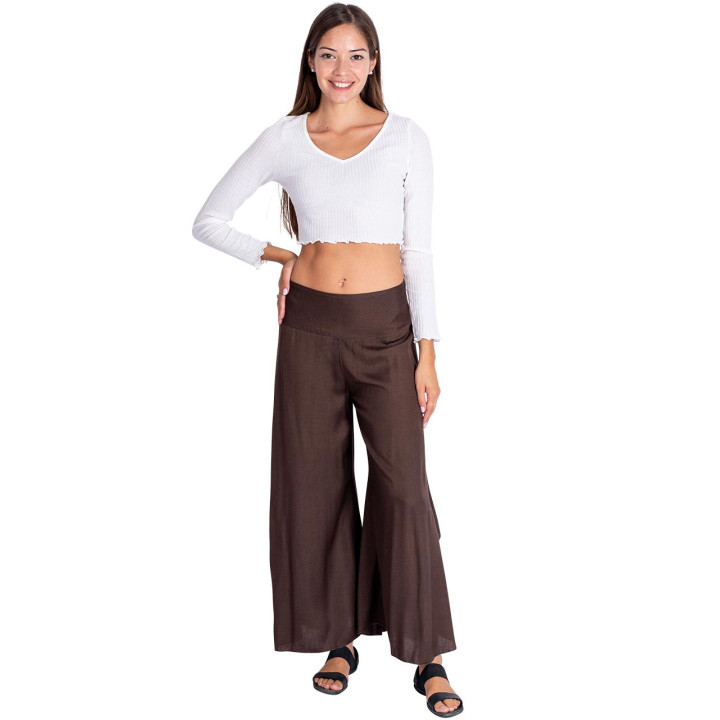 MPA75049 - Pantalon Falda Marron