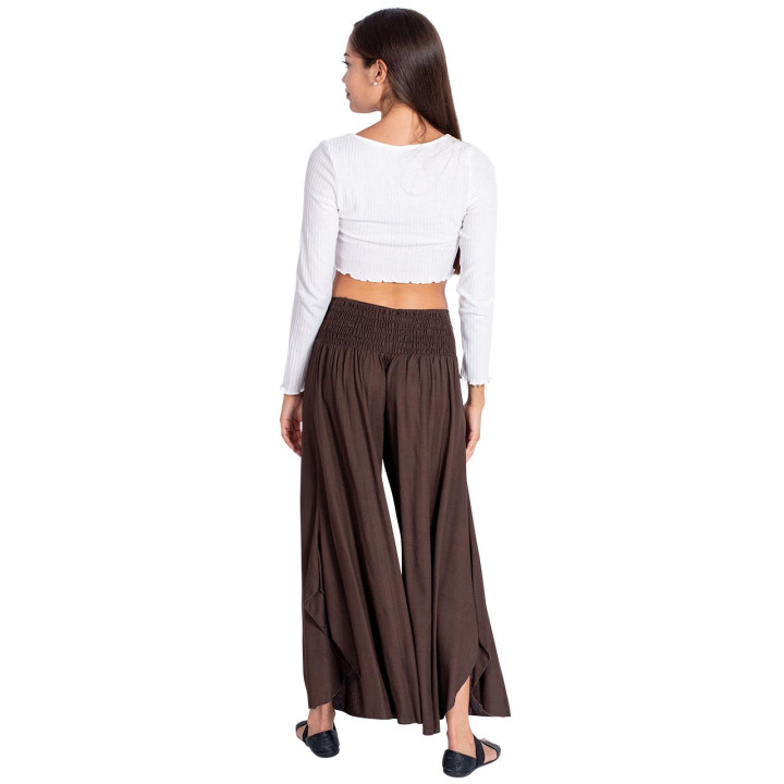 MPA75049 - Pantalon Falda Marron