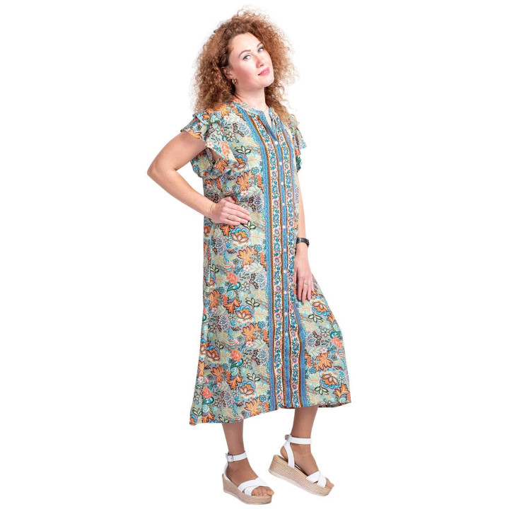 MVE3003B - Buttoned Dress