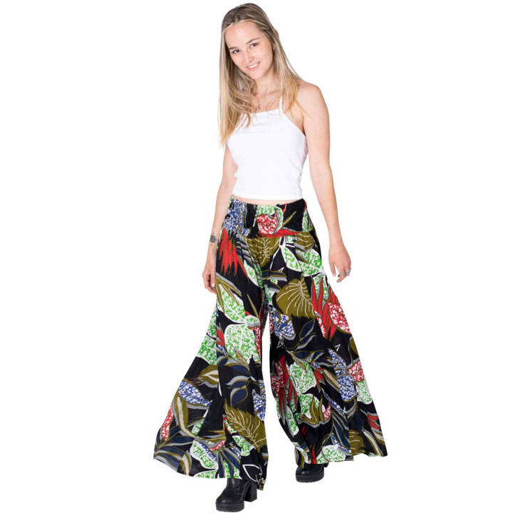 PA0615D - Wide Paisley Pants
