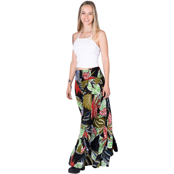 PA0615D - Wide Paisley Pants