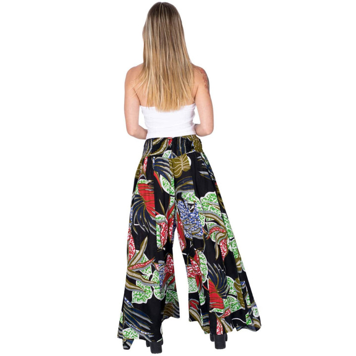 PA0615D - Wide Paisley Pants
