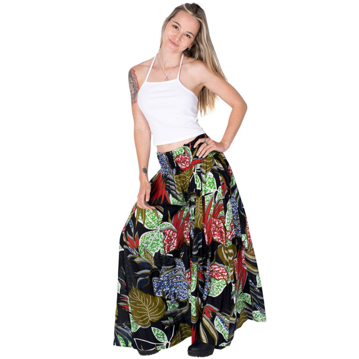 PA0615D - Wide Paisley Pants