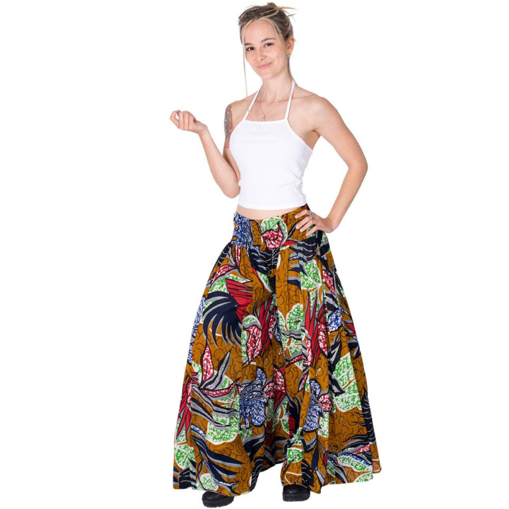 PA0615D - Wide Paisley Pants