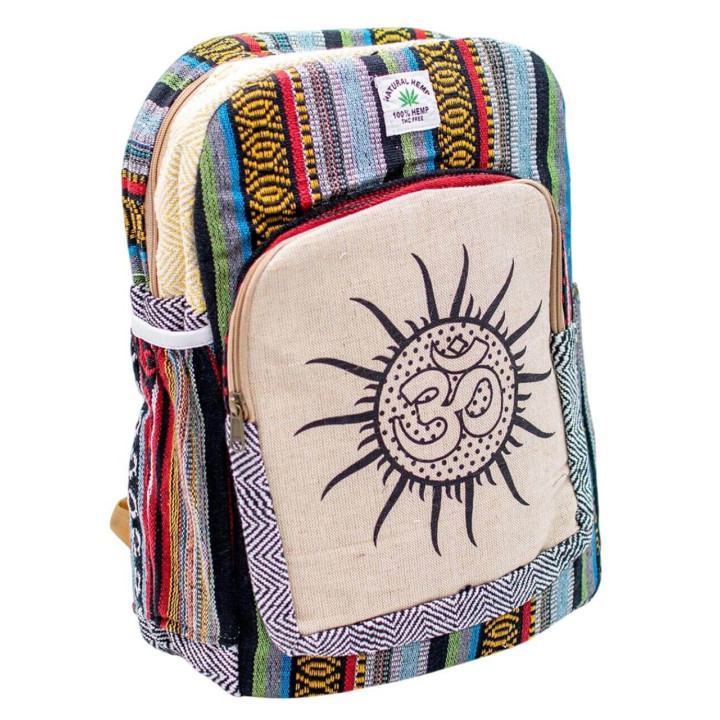 copy of Mochila de Cáñamo Unisex con Diseño de Buda | Hecho a Mano en India | Mayorista