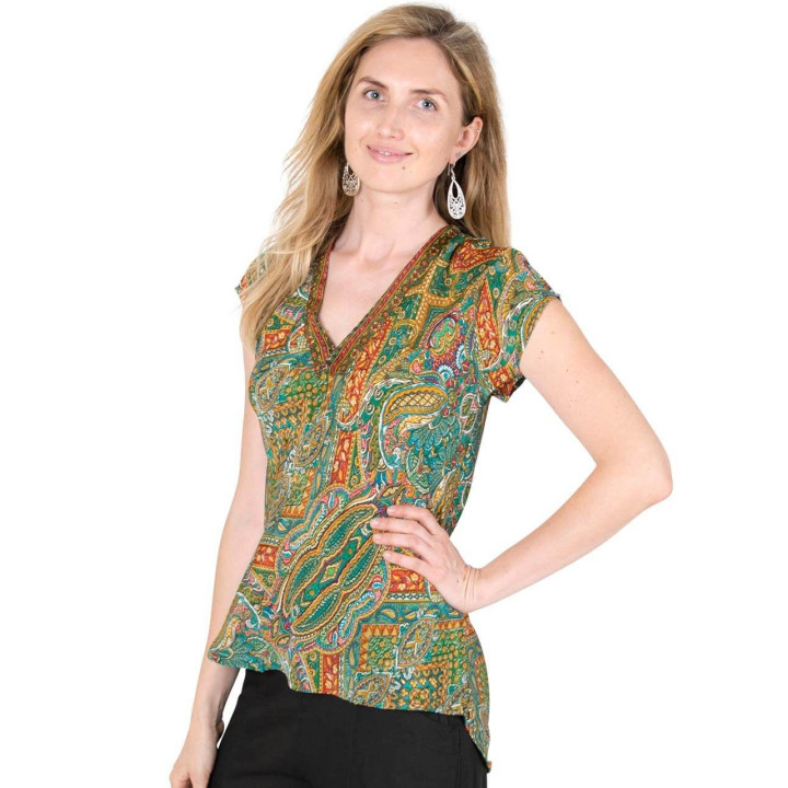 PW0047A - Blouse à manches