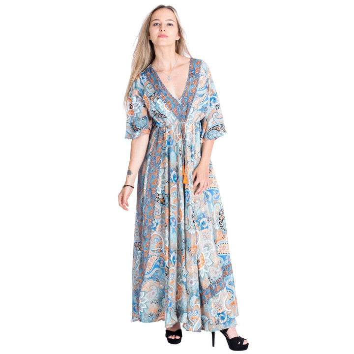PW0055B22 - Vestido Ibicenco