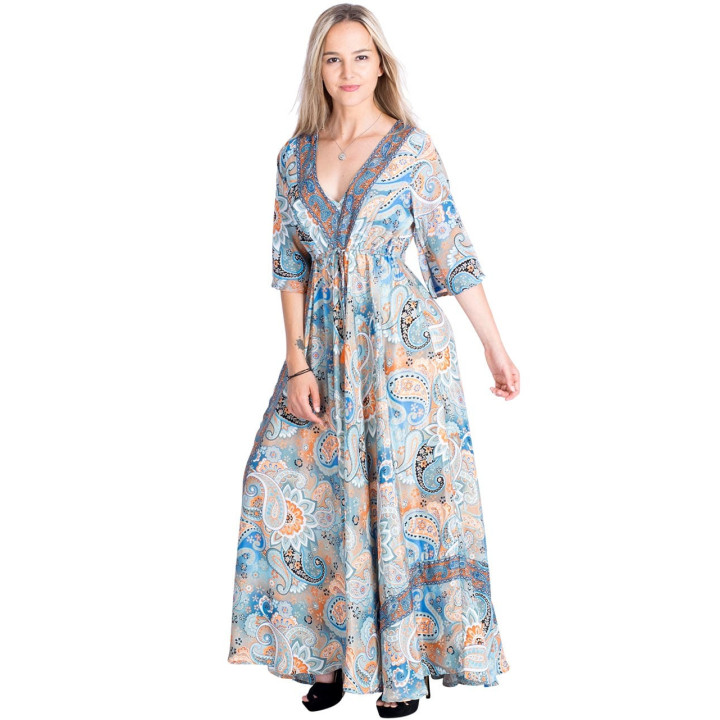 PW0055B22 - Vestido Ibicenco