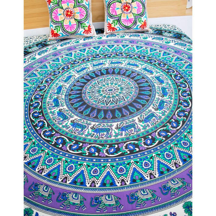 RBC0611 - Covertor Mandala Elefantes