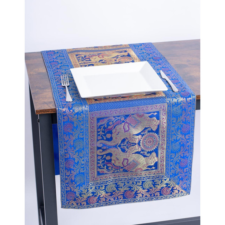 RMT50015 - Bright Blue Table Runner