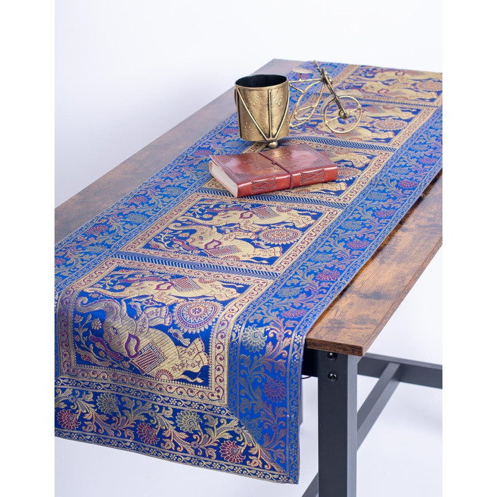 RMT50015 - Bright Blue Table Runner
