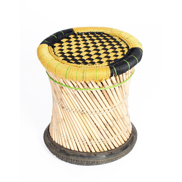 RMU0001A - Tabouret en Bambou