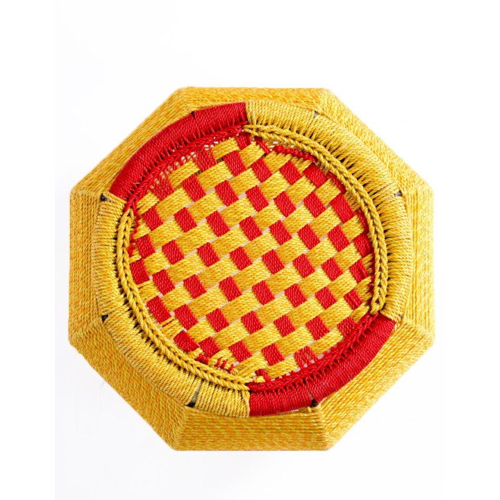 RMU0003 - Tabouret en métal tressé
