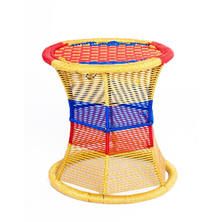 RMU0004A - Tabouret en métal tressé