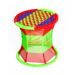 RMU0004B - Tabouret en métal tressé