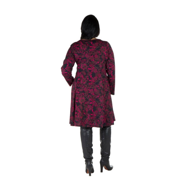 ROP6018A - Robe bordeaux